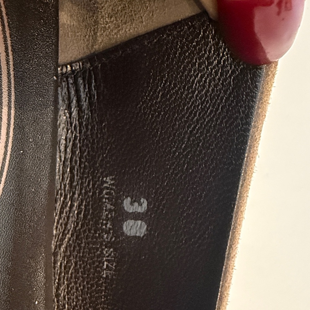 Tod's Two-Tone Brown and Tan Suede Flats - Picture 7 of 8